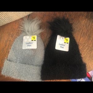 Sold NWT 2 Pom Winter Hats Super Soft